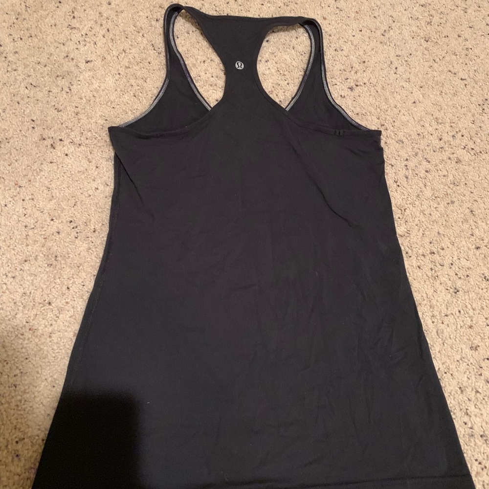 Black lululemon cool racer back